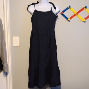 GAP Blue Casual Sleeveless Dress
